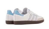 Adidas Samba OG Core White Halo Blue sold by Addict Sneakers