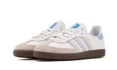 Adidas Samba OG Core White Halo Blue sold by Addict Sneakers