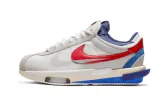 Nike Cortez 4.0 Sacai White University Red Blue sold by Addict Sneakers