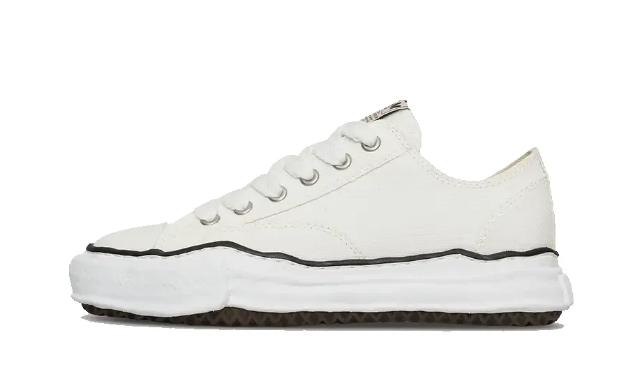Maison Mihara Yasuhiro Peterson OG Sole Canvas Low White sold by Addict Sneakers