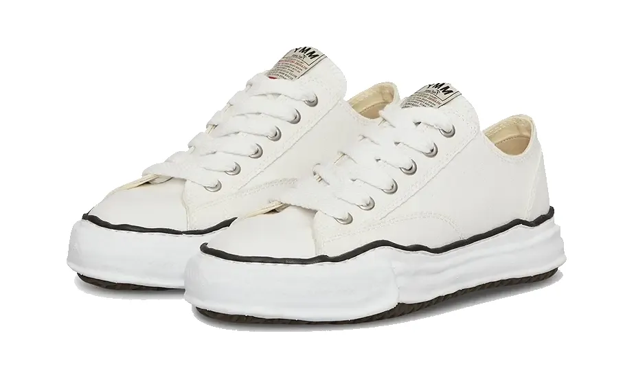 Maison Mihara Yasuhiro Peterson OG Sole Canvas Low White sold by Addict Sneakers product image thumbnail 2