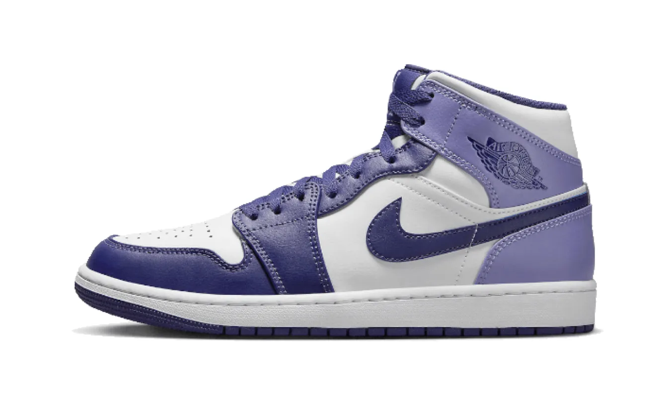 Air Jordan 1 Mid Blueberry sold by Addict Sneakers