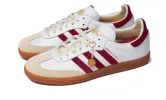 Adidas Samba OG Sporty & Rich White Core Burgundy sold by Addict Sneakers
