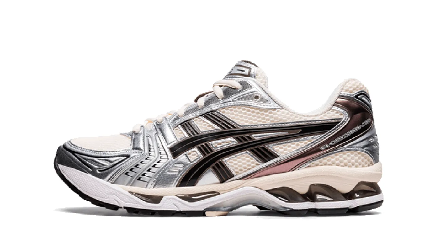 ASICS Gel-Kayano 14 Cream Black Metallic Plum sold by Addict Sneakers