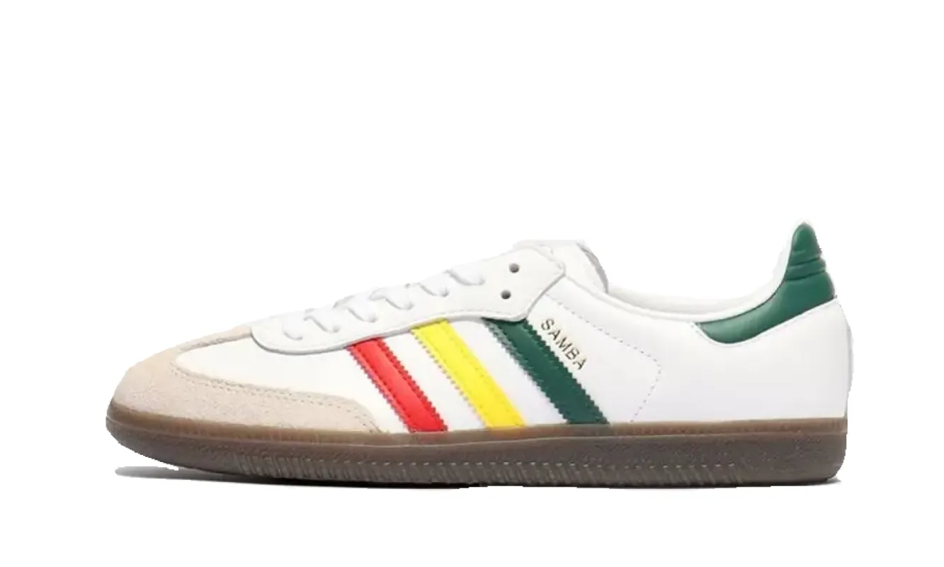 Adidas Samba OG White Rasta  sold by Addict Sneakers