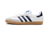 Adidas Samba OG Cloud White Night Indigo Gum sold by Addict Sneakers