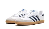 Adidas Samba OG Cloud White Night Indigo Gum sold by Addict Sneakers