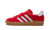 Adidas Gazelle Indoor Scarlet Cloud White sold by Addict Sneakers