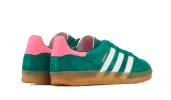 Adidas Gazelle Indoor Collegiate Green Lucid Pink sold by Addict Sneakers