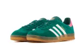Adidas Gazelle Indoor Collegiate Green Lucid Pink sold by Addict Sneakers