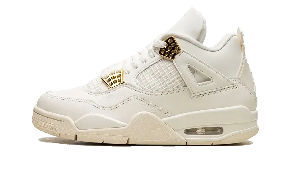 Air Jordan 4 Sail Metallic Gold sold by Addict Sneakers