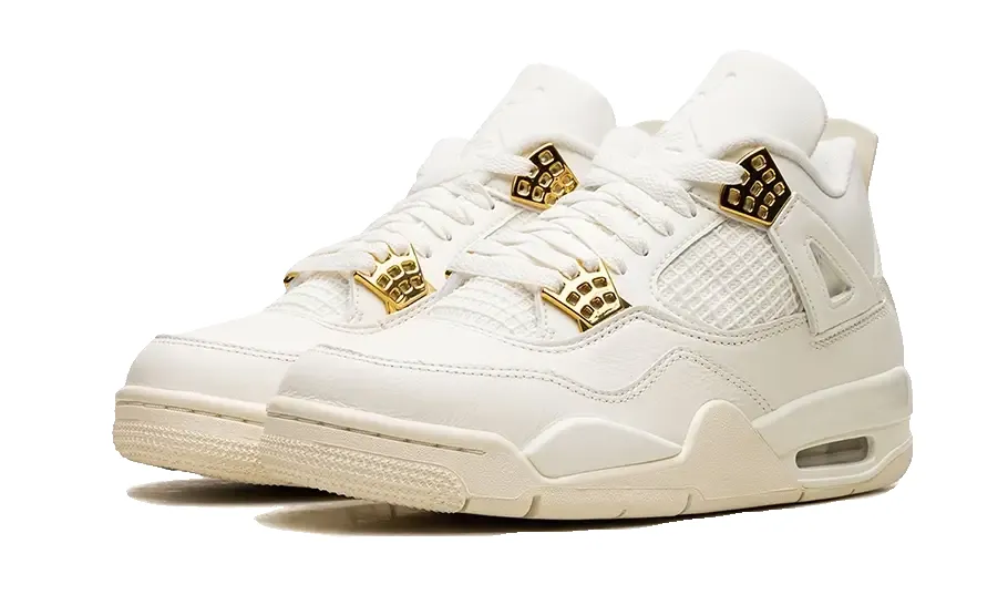 Air Jordan 4 Sail Metallic Gold sold by Addict Sneakers product image thumbnail 2