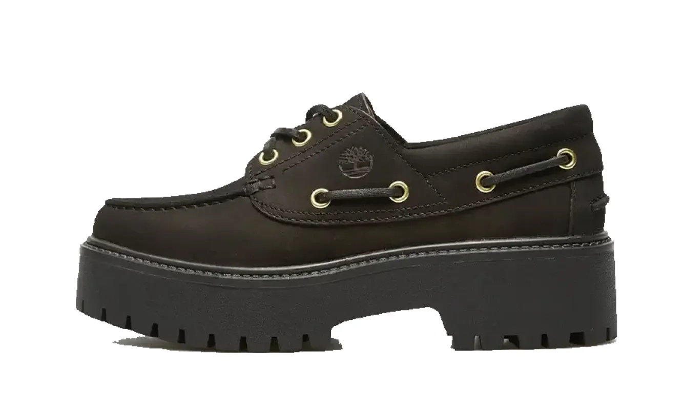 Timberland Stone Street Boat Shoe Black sold by Addict Sneakers