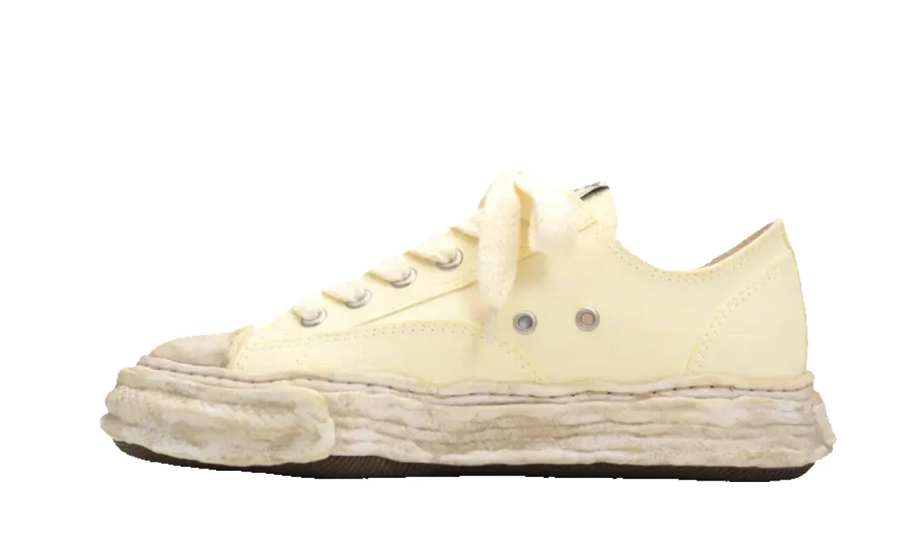 Maison Mihara Yasuhiro Peterson Canvas Low Vintage White made by Addict Sneakers