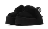 UGG Funkette Slipper Black sold by Addict Sneakers