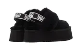 UGG Funkette Slipper Black sold by Addict Sneakers