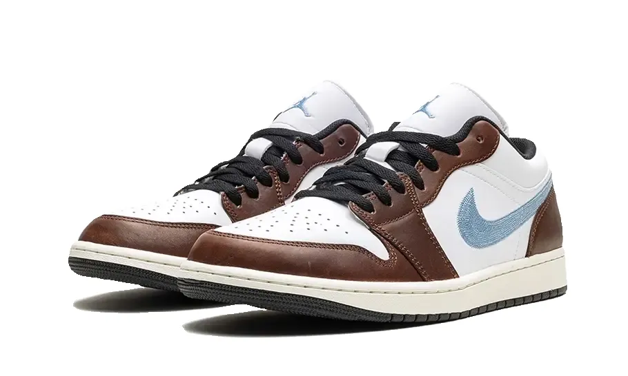 Air Jordan 1 Retro Low Brown Blue Grey sold by Addict Sneakers product image thumbnail 2