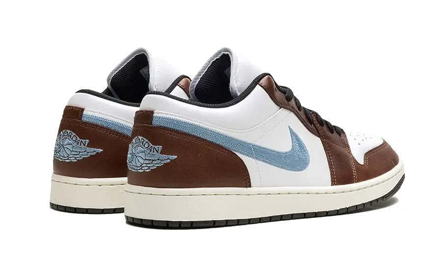 Air Jordan 1 Retro Low Brown Blue Grey sold by Addict Sneakers product image thumbnail 3