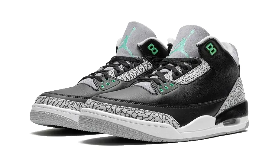 Air Jordan 3 Retro Green Glow sold by Addict Sneakers product image thumbnail 2