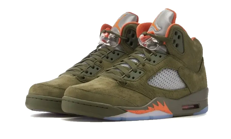 Air Jordan 5 Retro Olive sold by Addict Sneakers product image thumbnail 2