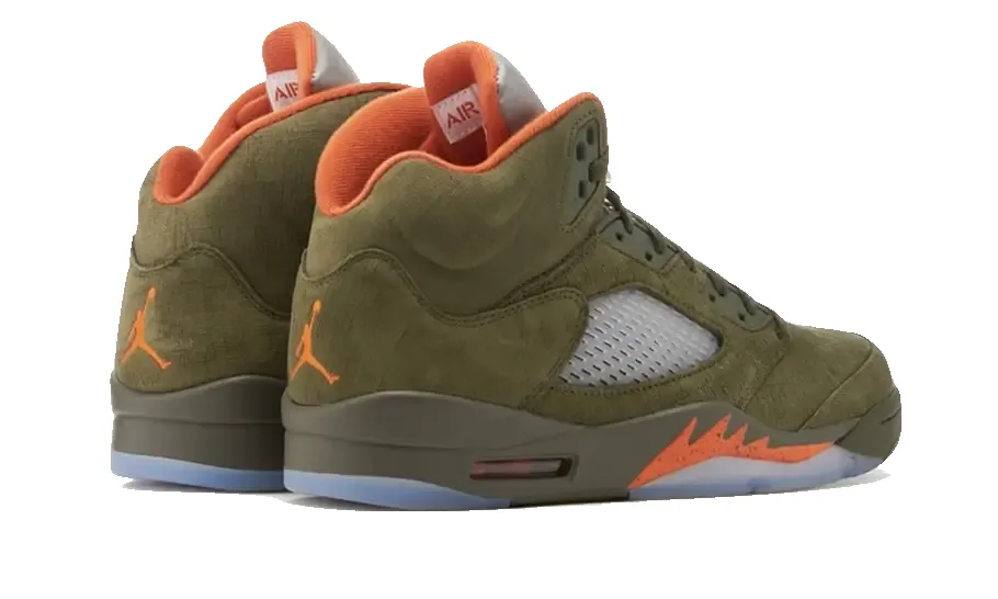 Air Jordan 5 Retro Olive sold by Addict Sneakers product image thumbnail 3