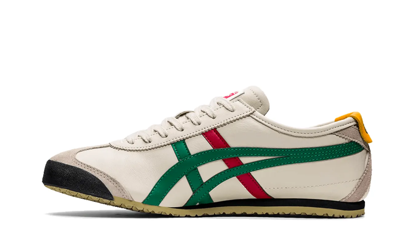 Onitsuka Tiger Mexico 66 Birch Green Red Yellow sold by Addict Sneakers