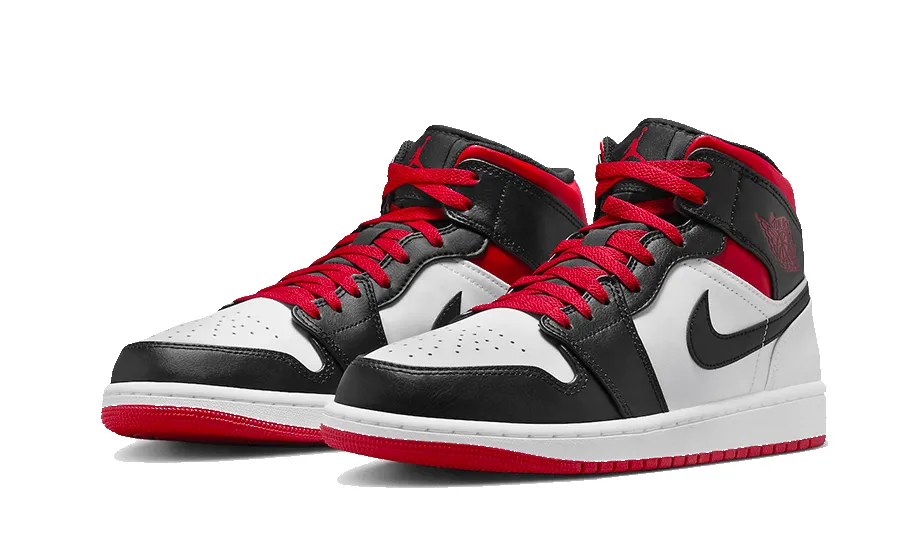 Air Jordan 1 Mid Gym Red Black Toe sold by Addict Sneakers product image thumbnail 2