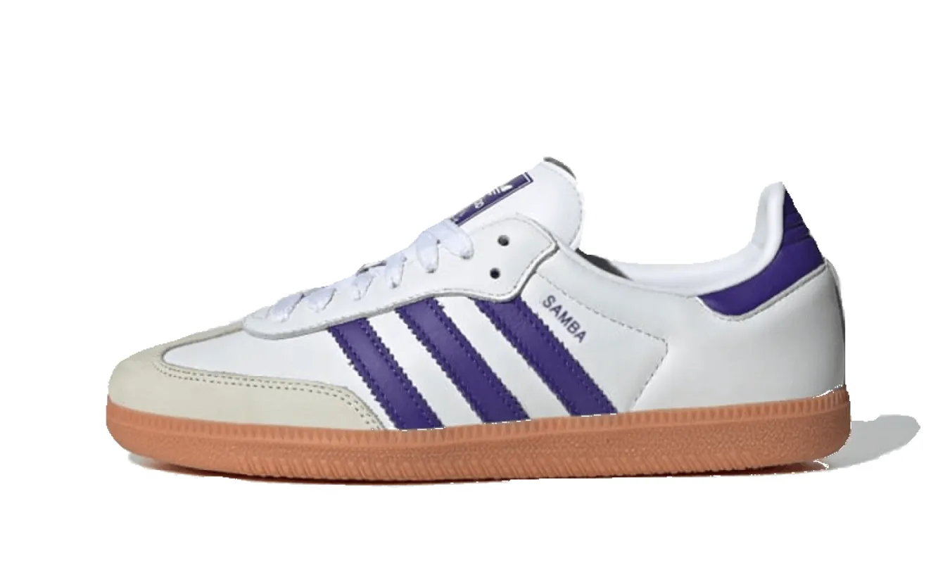 Adidas Samba OG White Energy Ink Gum sold by Addict Sneakers