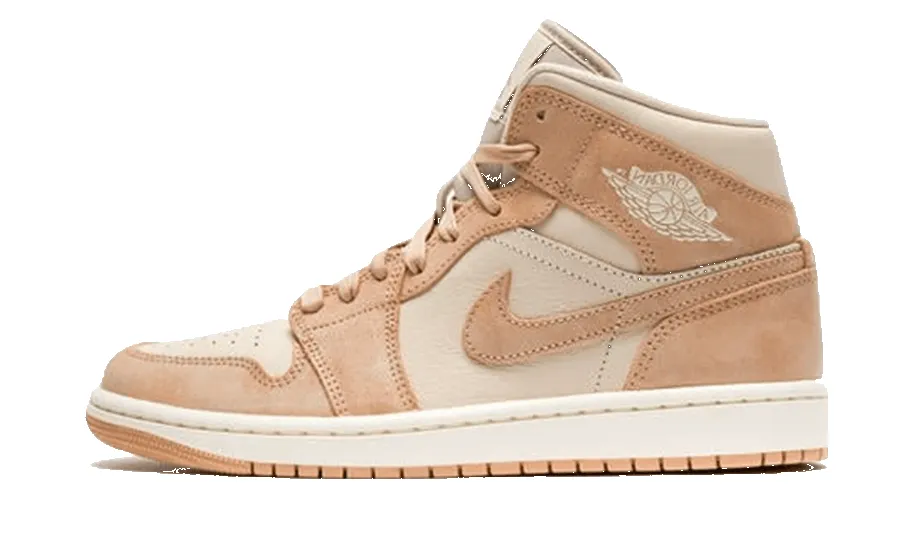 Air Jordan 1 Mid SE Legend Light Brown sold by Addict Sneakers