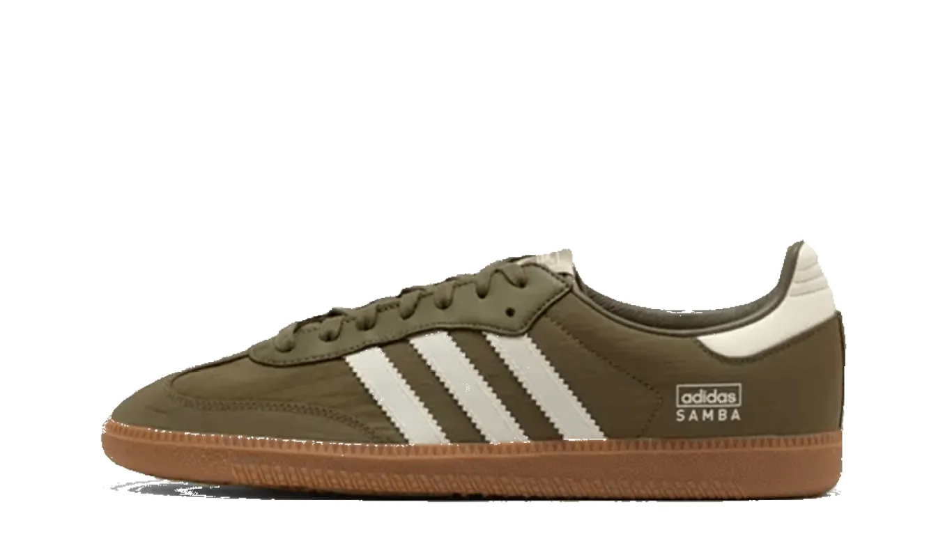 Adidas Samba OG Focus Olive Gum sold by Addict Sneakers