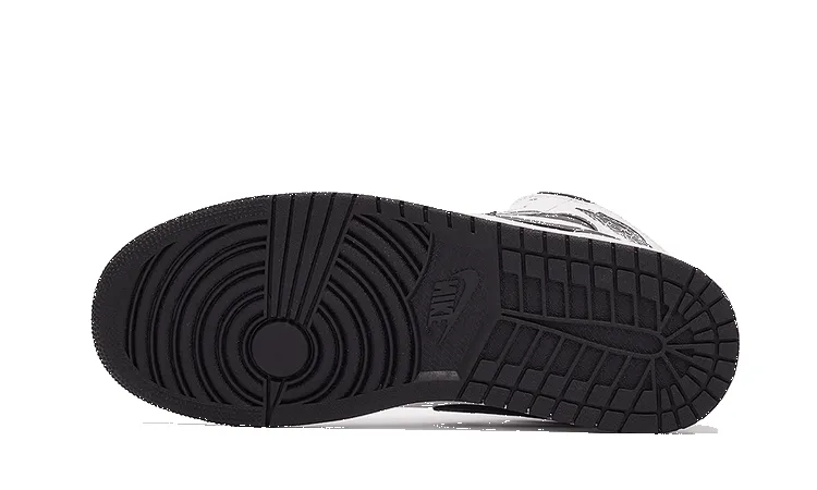 Air Jordan 1 Mid White Black sold by Addict Sneakers product image thumbnail 4