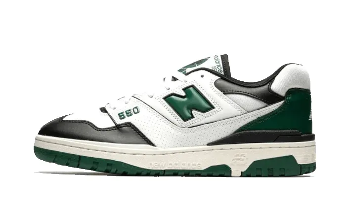 New Balance 550 White Green Black sold by Addict Sneakers