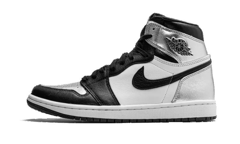 Air Jordan 1 Retro High Silver Toe sold by Addict Sneakers