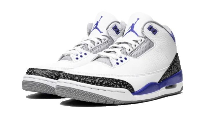 Air Jordan 3 Retro Racer Blue sold by Addict Sneakers product image thumbnail 2