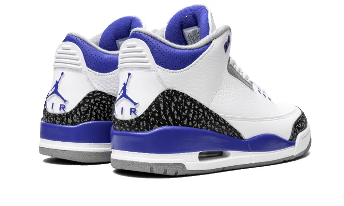 Air Jordan 3 Retro Racer Blue sold by Addict Sneakers product image thumbnail 3