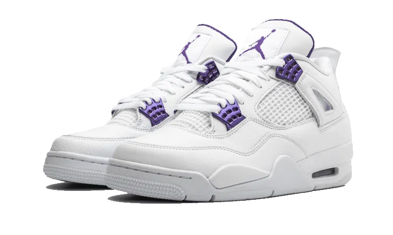 Air Jordan 4 Retro Metallic Purple sold by Addict Sneakers product image thumbnail 2