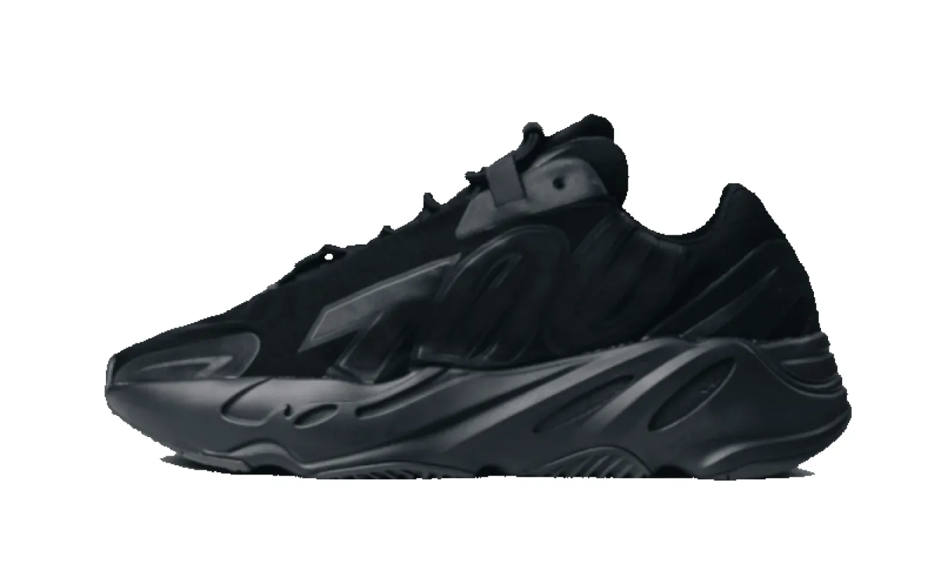 Adidas Yeezy 700 MNVN Triple Black sold by Addict Sneakers