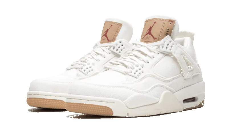 Air Jordan 4 Retro Levis White sold by Addict Sneakers product image thumbnail 2