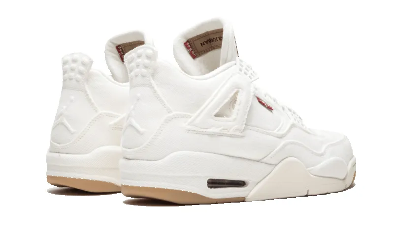 Air Jordan 4 Retro Levis White sold by Addict Sneakers product image thumbnail 3