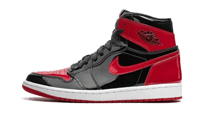 Air Jordan 1 High OG Patent Bred sold by Addict Sneakers