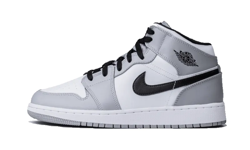 Air Jordan 1 Mid Light Smoke Grey sold by Addict Sneakers