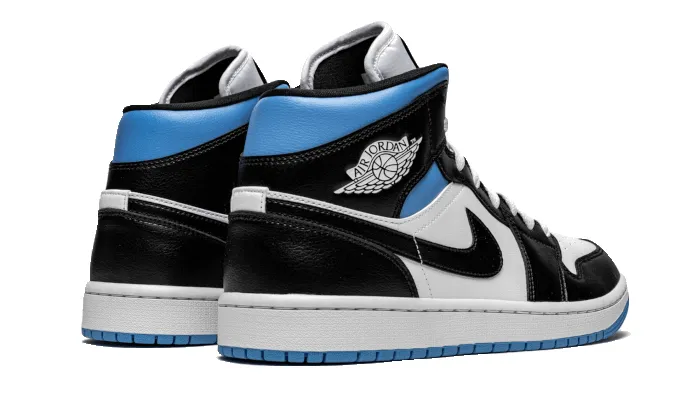 Air Jordan 1 Mid University Black White sold by Addict Sneakers product image thumbnail 3