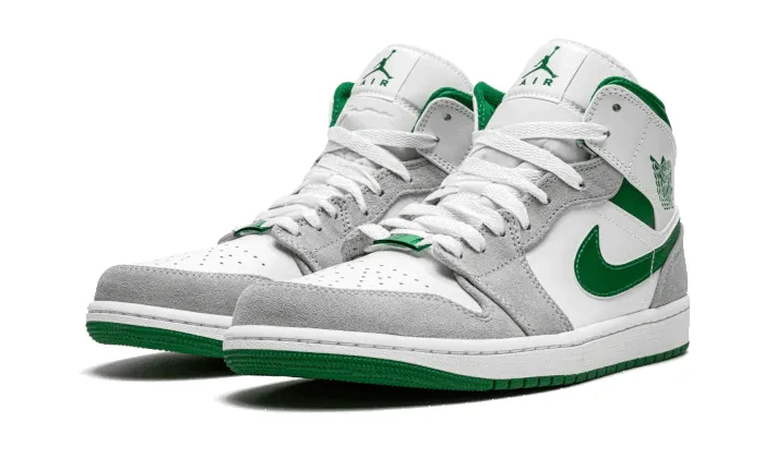 Air Jordan 1 Mid Grey Green sold by Addict Sneakers product image thumbnail 2