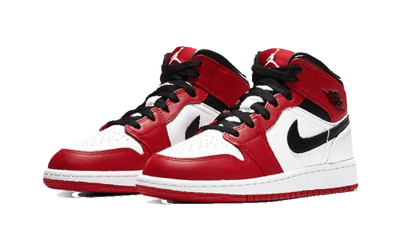 Air Jordan 1 Mid Chicago White sold by Addict Sneakers product image thumbnail 2