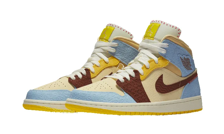Air Jordan 1 Mid Fearless Maison Chateau Rouge sold by Addict Sneakers product image thumbnail 2