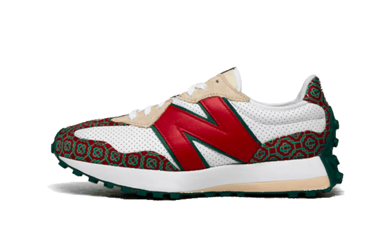 New Balance 327 Casablanca Red Monogram sold by Addict Sneakers