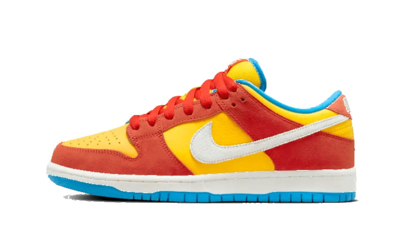 Nike Sb Dunk Low Pro Habanero Red Bart Simpson sold by Addict Sneakers