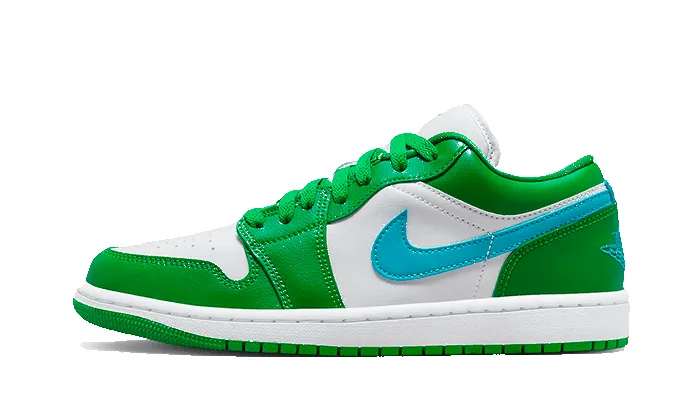 Air Jordan 1 Low Lucky Green Aquatone sold by Addict Sneakers