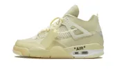 Air Jordan 4 Retro Off White Sail sold by Addict Sneakers
