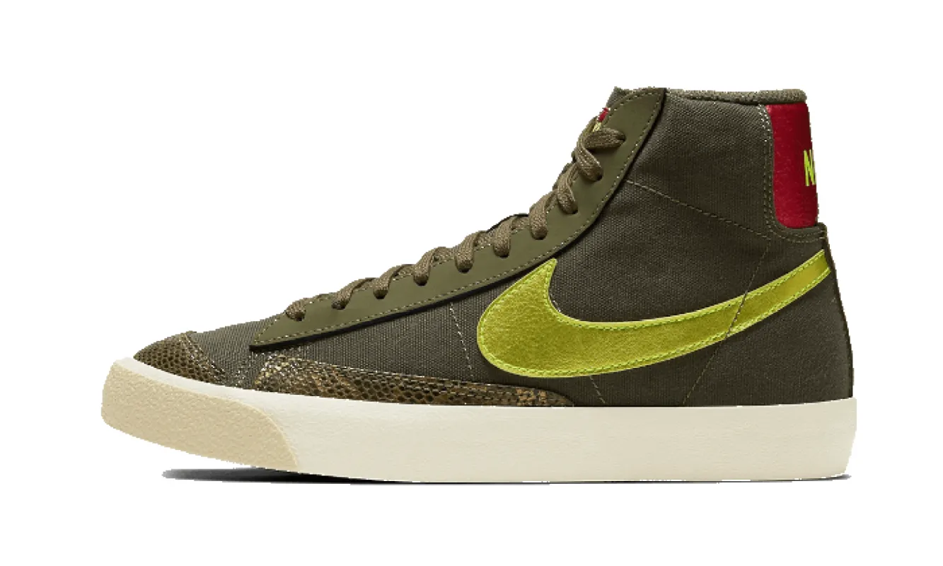 Nike Blazer Mid 77 Olive Snakeskin sold by Addict Sneakers